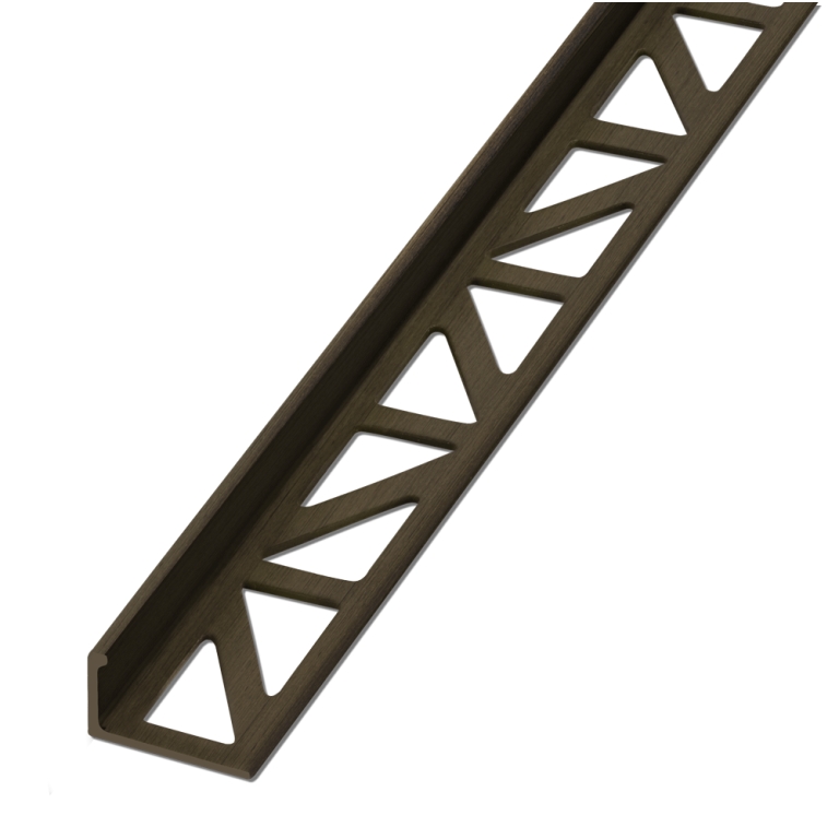 3/8" EDGE PROTECTOR ALUMINUM OIL RUBBED BRONZE