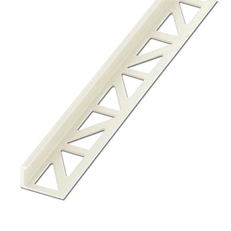 3/8" EDGE PROTECTOR ALUMINUM WHITE POWDER-COATED