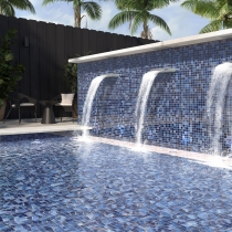 AFLOAT - 1X1/13X13, COBALT, GLOSSY