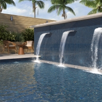 AFLOAT - 1X1/13X13, NAVY, GLOSSY