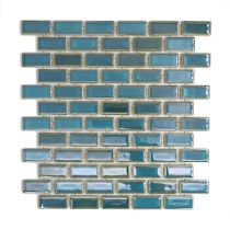 AFLOAT - 1X2/11X12, TEAL, GLOSSY