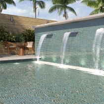 AFLOAT - 1X2/11X12, TEAL, GLOSSY