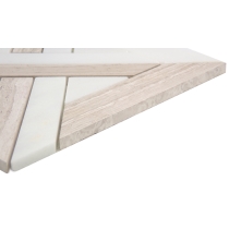 ALLURO - 9X9, CREAM CAS, POLISHED