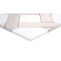 ALLURO - 9X9, CREAM MAN, POLISHED