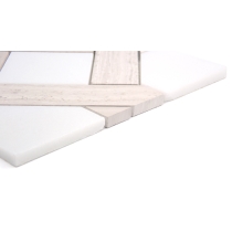 ALLURO - 9X9, CREAM MAN, POLISHED