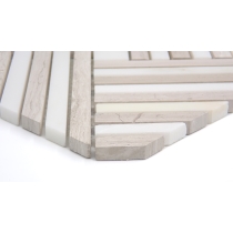 ALLURO - 9X9, CREAM PLC, POLISHED