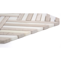 ALLURO - 9X9, CREAM PLC, POLISHED