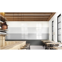 BB WALL - 3X6, PEWTER, GLOSSY