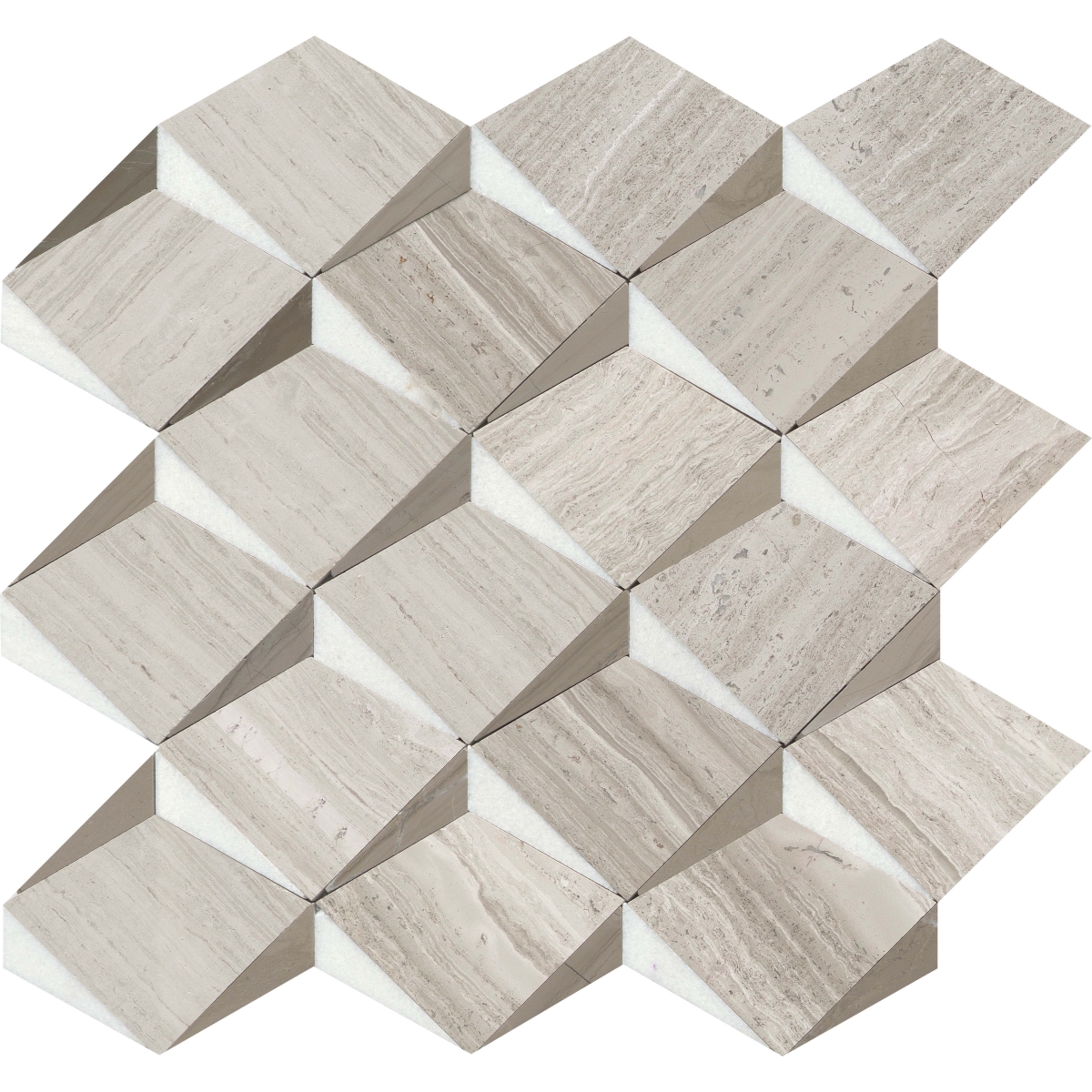 bisco 様 BIZOU - 13X13, CREAM/WHITE, POLISHED | Emser Tile