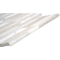 BIZOU - 0.57X5/10X12, WHITE/CREAM, POLISHED