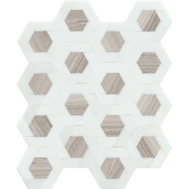 BIZOU - DMSK/11X13, WHITE/CREAM, POLISHED