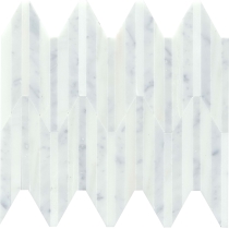 BIZOU - 0.57X5/10X12, WHITE/WHITE, POLISHED