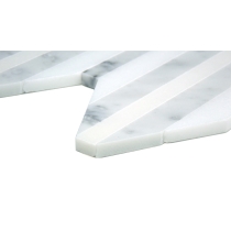 BIZOU - 0.57X5/10X12, WHITE/WHITE, POLISHED