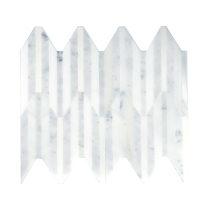 BIZOU - 0.57X5/10X12, WHITE/WHITE, POLISHED