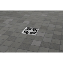 BORIGNI - 2X2/12X12, BLACK, MATTE