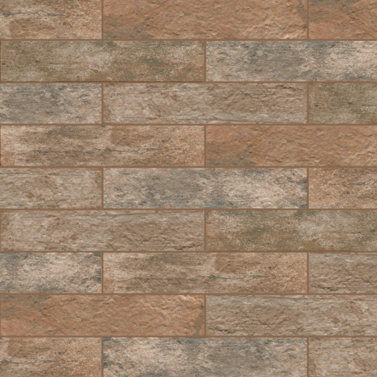 BRIQUE - 2X10, COTTO, MATTE