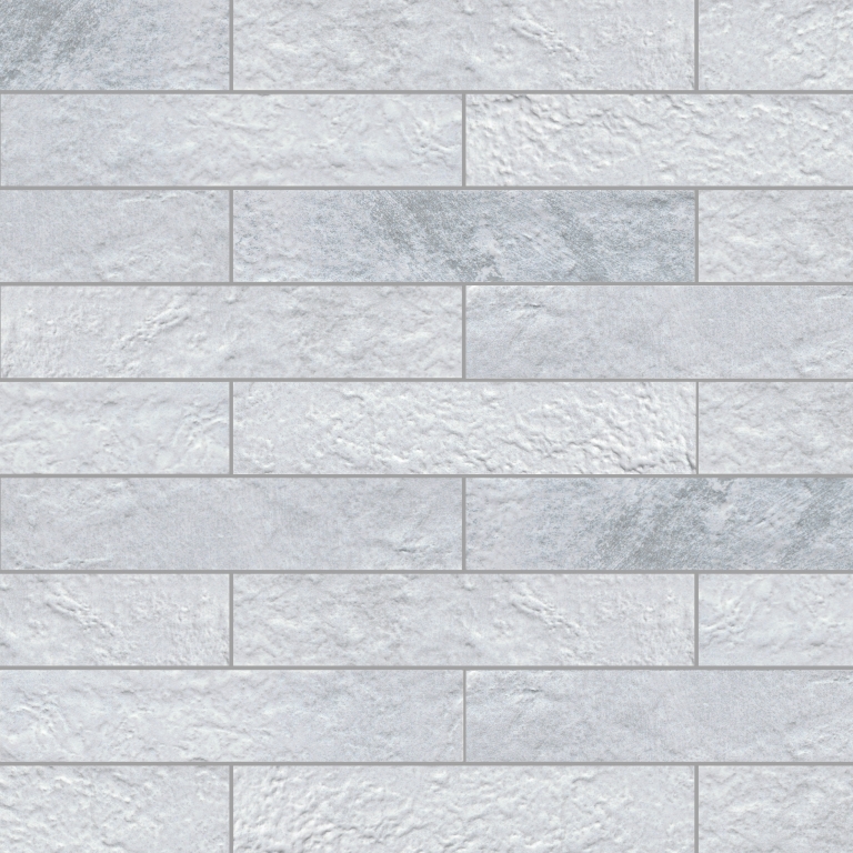 BRIQUE - 2X10, SILVER, MATTE