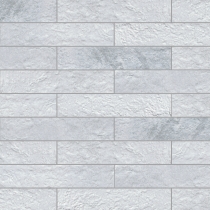 BRIQUE - 2X10, SILVER, MATTE