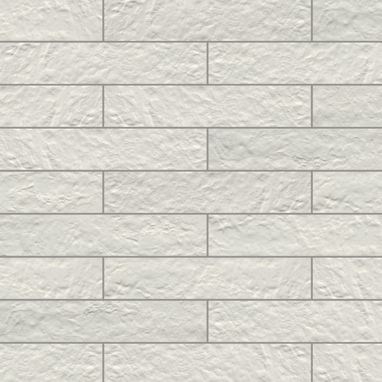 BRIQUE - 2X10, WHITE, MATTE