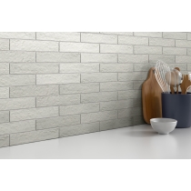 BRIQUE - 2X10, WHITE, MATTE