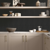 CATCH - 2X2/10X13, BLACK, GLOSSY