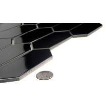 CATCH - 2X5/11X13, BLACK, GLOSSY