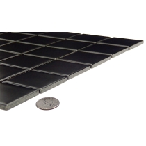 CATCH - 2X2/12X12, BLACK, MATTE