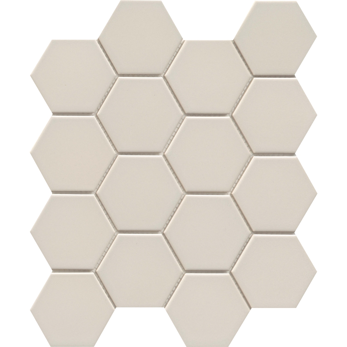 Catch Glossy 3in Hexagon Mosaic