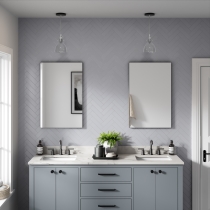 CATCH - 2X8, GRAY, GLOSSY