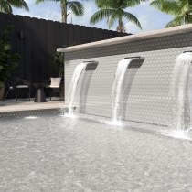 CATCH - 3X3/10X12, GRAY, GLOSSY