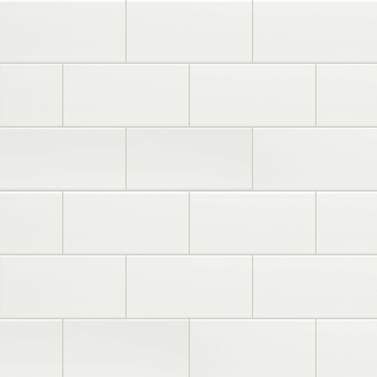 スリムキューブEMS一式 CATCH - 3X6, ICE, GLOSSY | Emser Tile