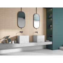 CATCH - 2X8, IVORY, GLOSSY