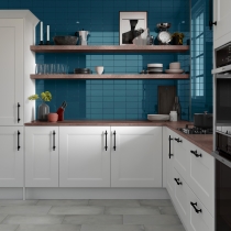 CATCH - 3X12, TEAL, GLOSSY