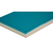 CATCH - 3X6, TEAL, GLOSSY