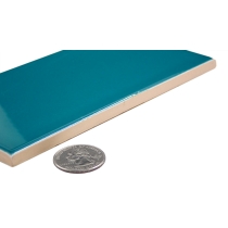 CATCH - 3X6, TEAL, GLOSSY