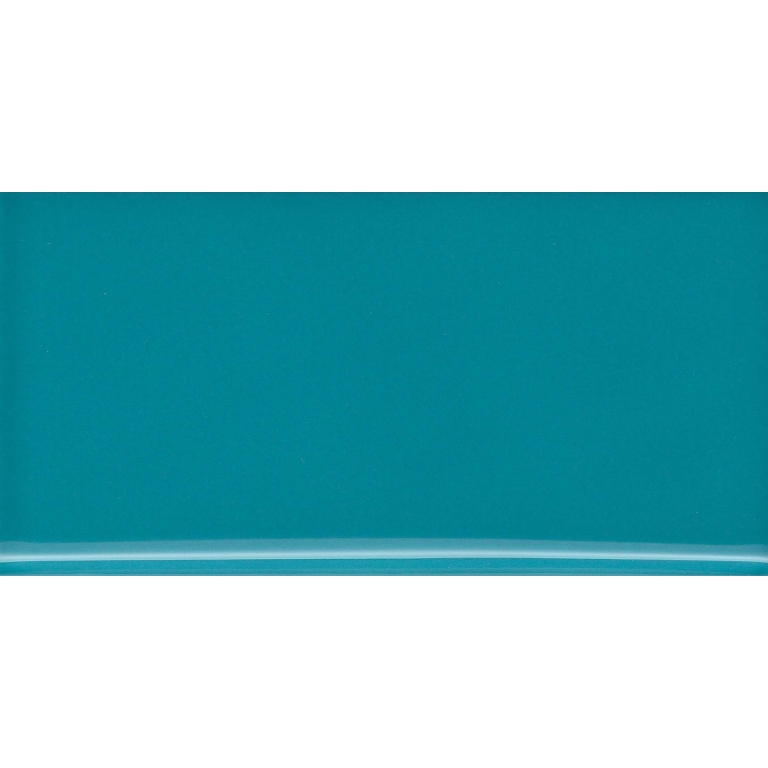 CATCH - 3X6, TEAL, GLOSSY