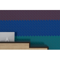 CATCH - 3X6, TEAL, GLOSSY