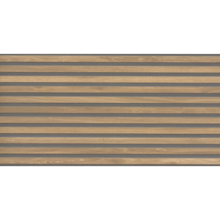 Chorus - 24X47 Stripe, Oak, Matte
