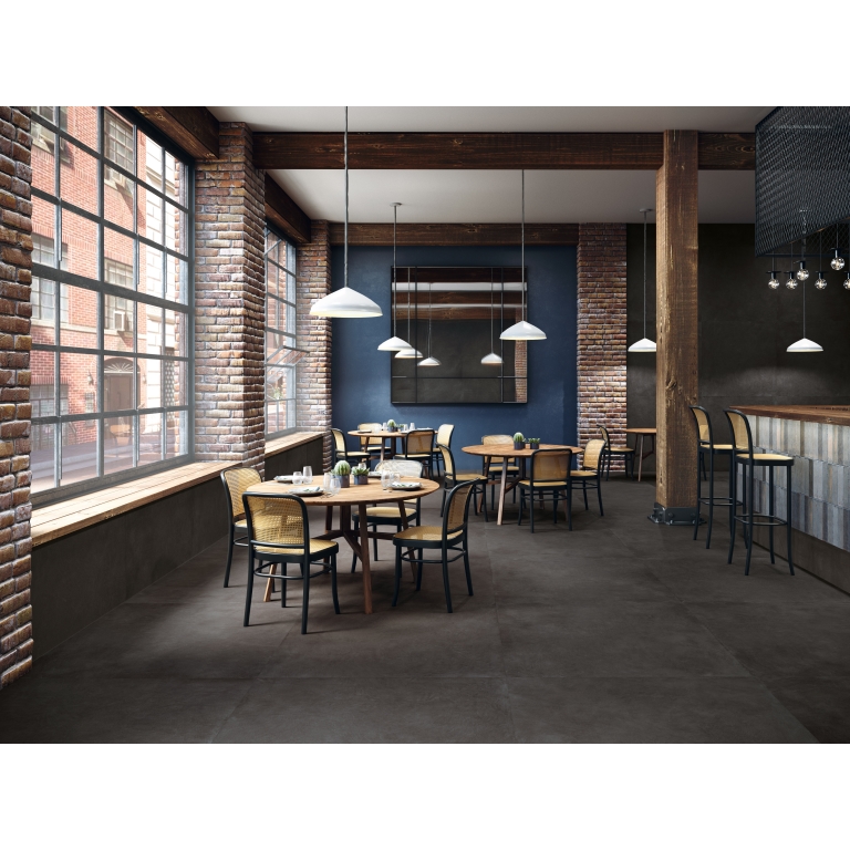 CLAYTONE - 12X24, BLACK, MATTE