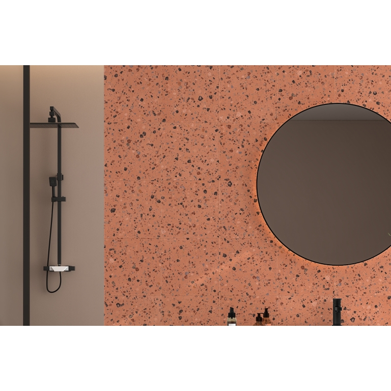 CLAYTONE - 12X12, CORAL BLEND, MATTE