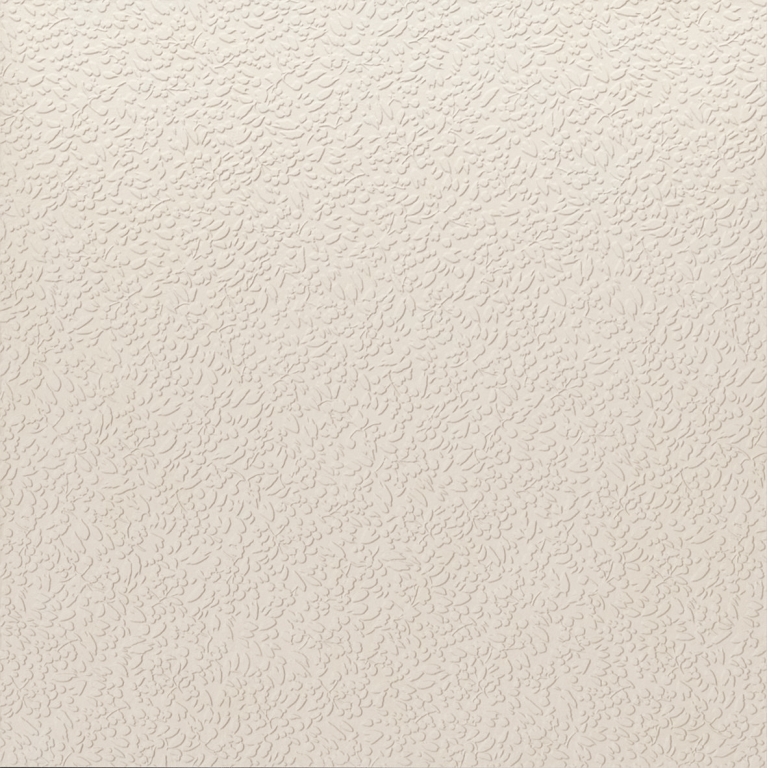 Claytone - 47X47 Groove, Ivory, Matte