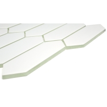 CONCEPT - 1.58X5.59/8X10, WHITE, SEMI