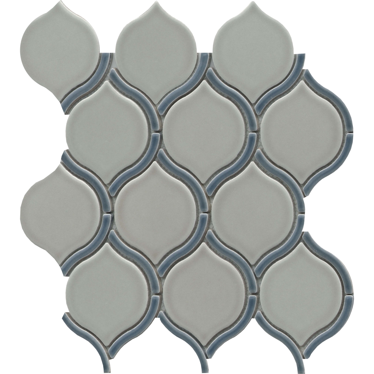 Diva Athena 3x3.74/10x12 Gloss Arabesque Mosaic