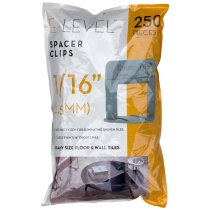 EMSER E-LEVEL CLIP 1/16" 1.5MM 2000 PIECES