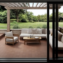 EQUARRY - 6X6, CRIMSON, MATTE