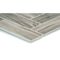 ECHO - 1.22X3.86/11X13, GRAY, GLOSSY