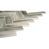 ECHO - 1.22X3.86/11X13, GRAY, GLOSSY