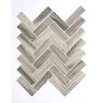 ECHO - 1.22X3.86/11X13, GRAY, GLOSSY