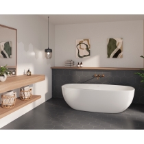 ECLISSI - 8X9 HEX, WHITE, MATTE