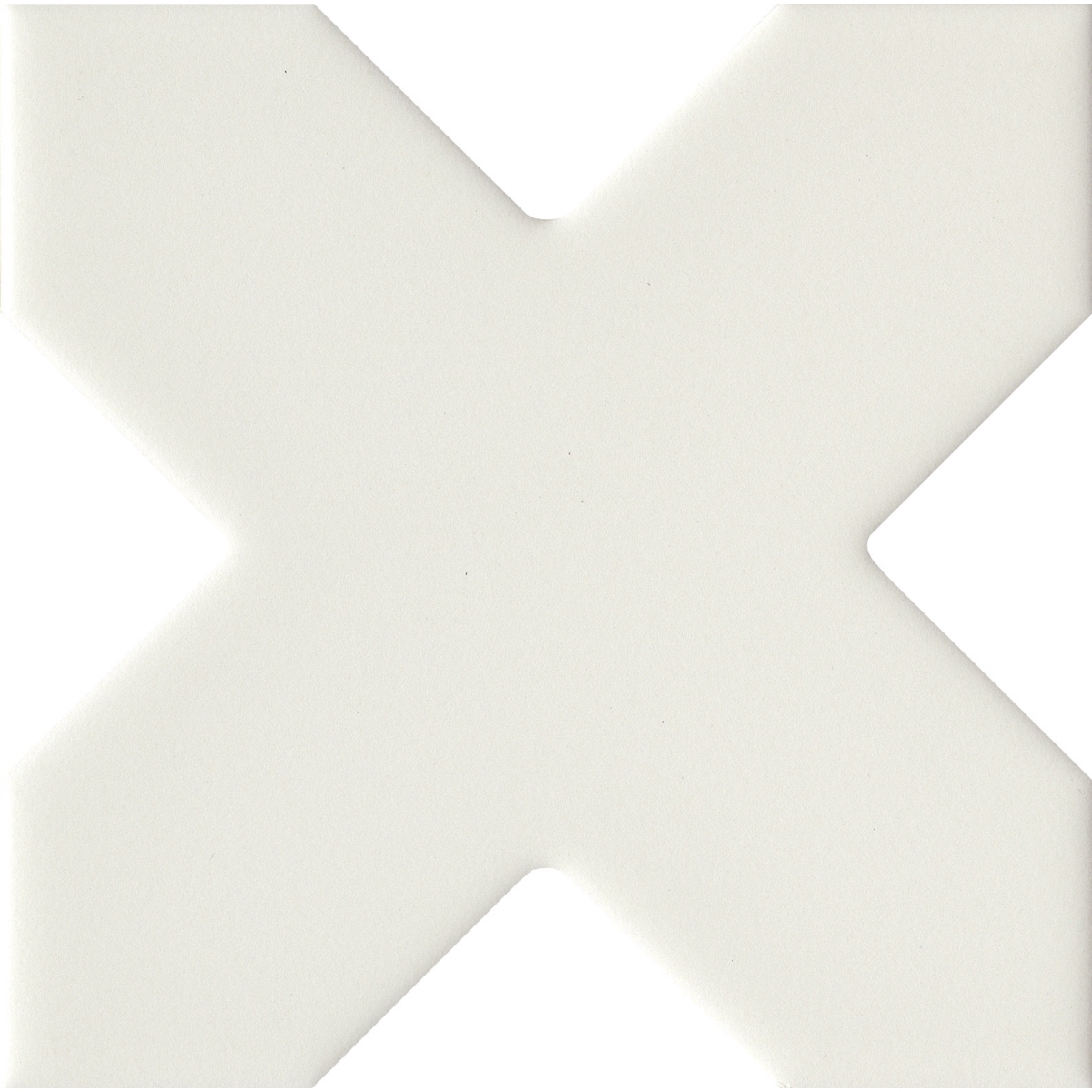 ECLISSI - 5X5 CROSS, WHITE, MATTE | Emser Tile